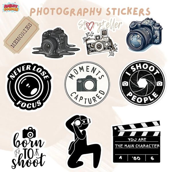 Photography sticker set 01