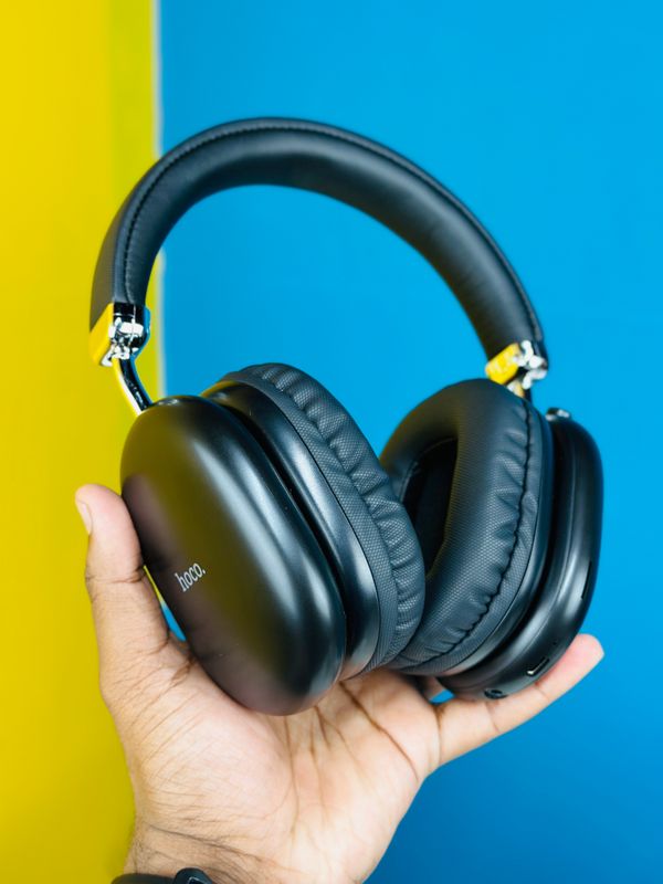 Hoco W35 Max Wireless Headphone- Black Color - Image 6