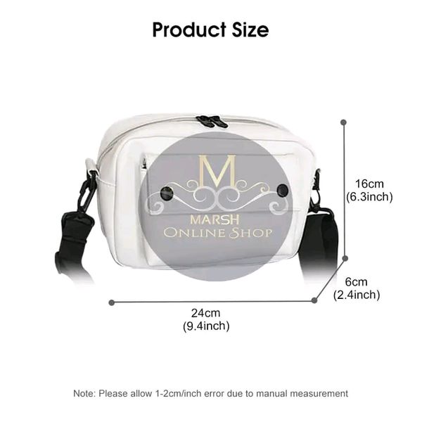 💥LouisWill Men Bag Shoulder Bag Crossbody Bag Men's Splash Proof Bag PU Large - Image 2