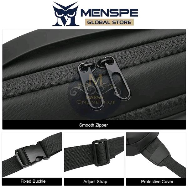 💥MENSPE Men Chest Bags Waist Pack Cross Body Bags - Image 5