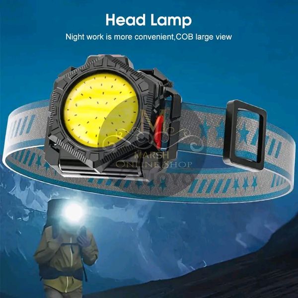 💥Auoyo 3 in 1 COB Lamp Rechargeable LED Light Mini Work Lamp Multifunctional - Image 3