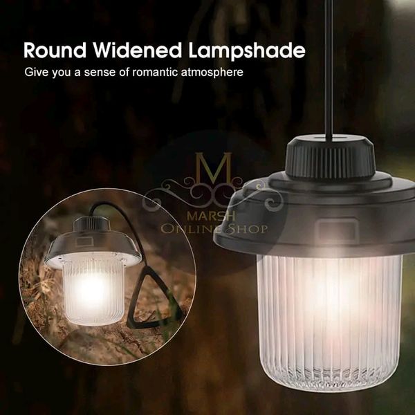 💥Auoyo Camping Lights Multifunctional USB Rechargeable Camping Lanterns Waterproof Hanging Lamp - Image 4
