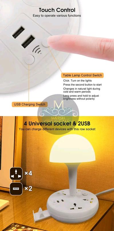 💥Doomhot Row socket Lamp Multifunctional European Standard Perforated Night Light - Image 6
