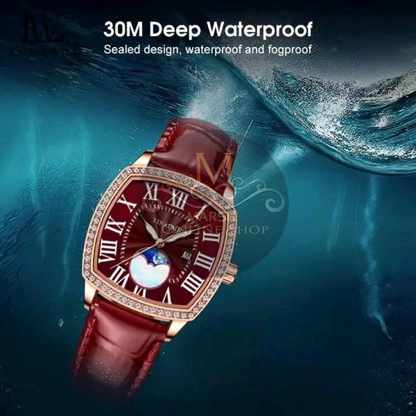 💥LouisWill Ladies Watch Fashion Quartz Watch Diamond Watches - Image 6