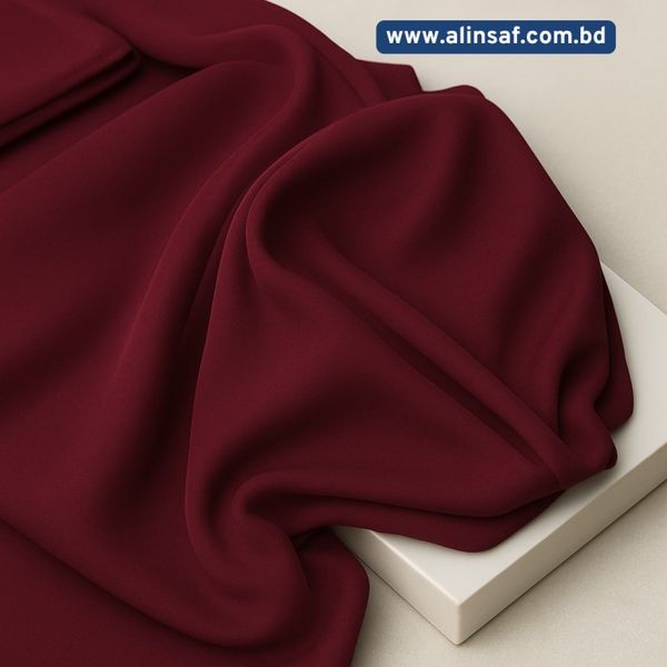 ডার্ক মেরুন কালার চেরি কাপড় - DARK MAROON COLOR CHERRY CLOTH