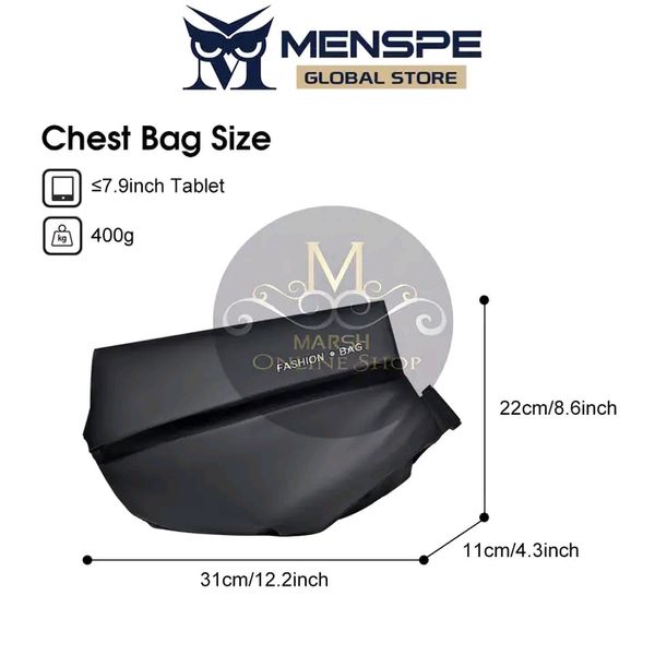 💥MENSPE Crossbody Bag Men Shoulder Bag Short Travel Bag - Image 7