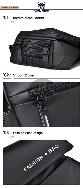 💥MENSPE Crossbody Bag Men Shoulder Bag Short Travel Bag - Image 10