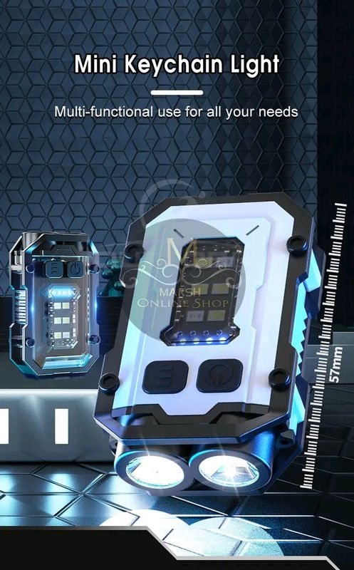 💥Outtobe Mini Keychain Light Portable Pocket Flashlight Aluminum Key Chain Lamp - Image 9