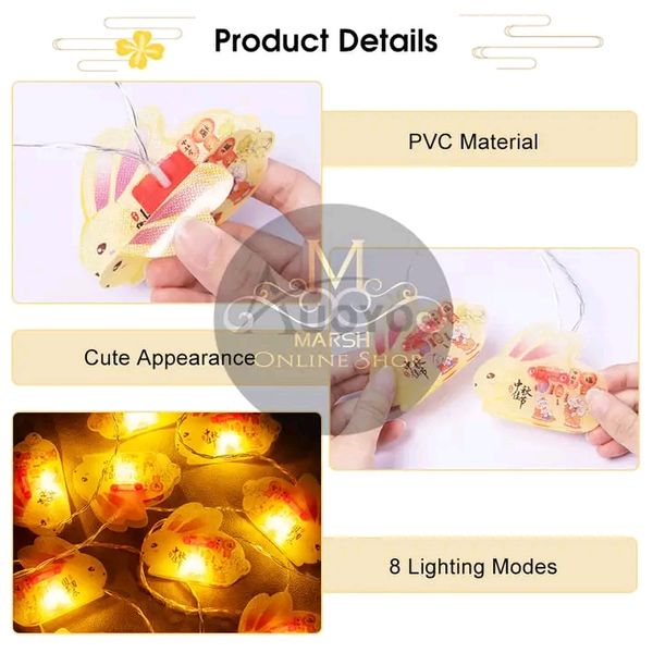 💥Auoyo Mid-Autumn Festival Light String Warm Color Lights - Image 8