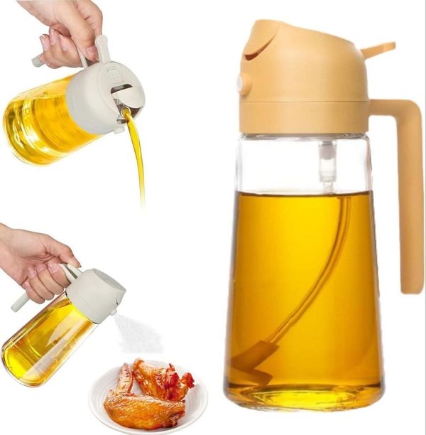2 in 1 Oil Sprayer and Dispenser