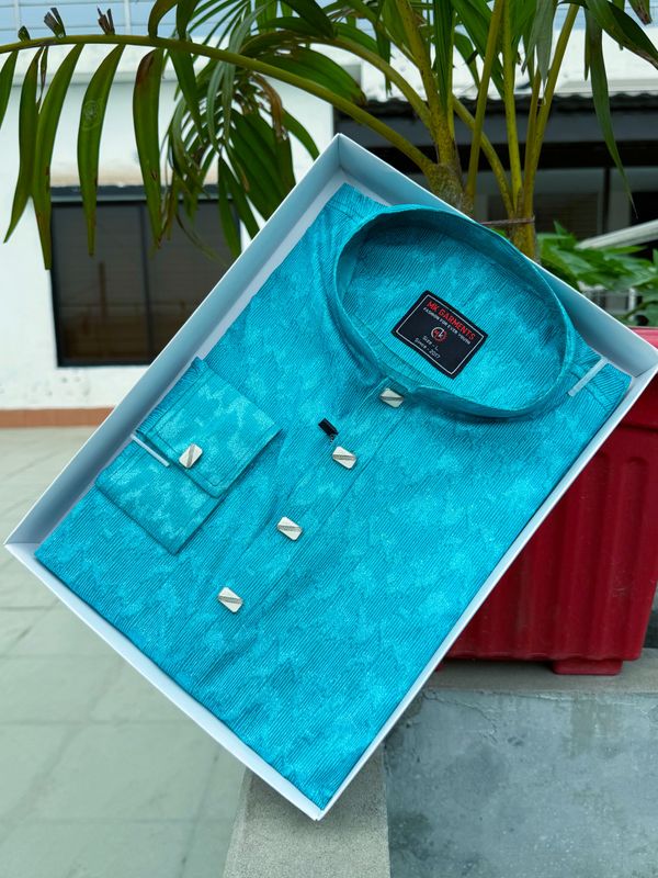 Premium Cotton Print Panjabi
