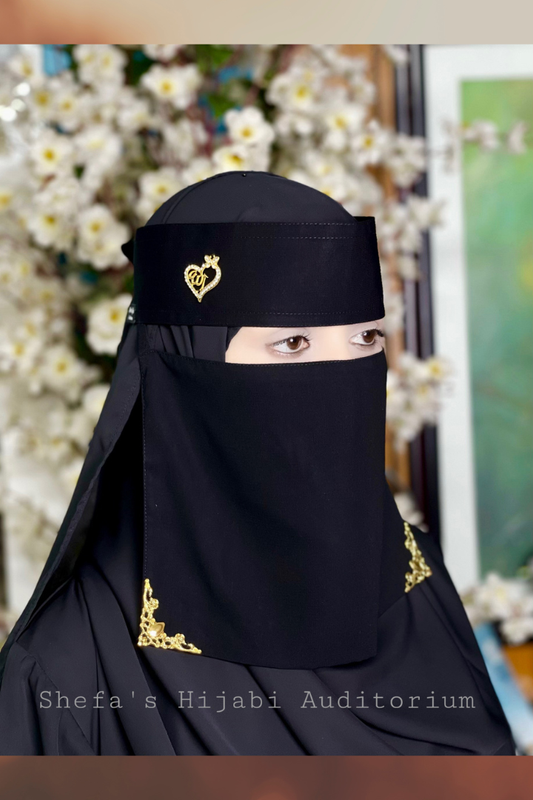 Love pendent Niqab