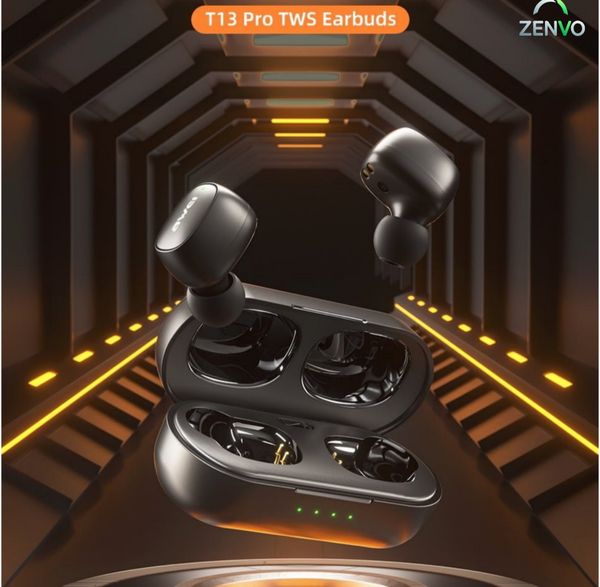Awei T13 Pro TWS Touch Earbuds – Black Color