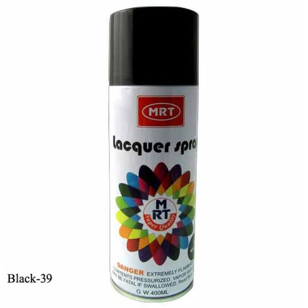MRT Spray Paint Black / Gloss Black - Code 39