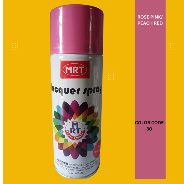 MRT Spray Paint Rose Pink / Peach Red
