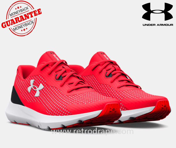Unisex UA Surge 3 Running Shoes Red Size US 7