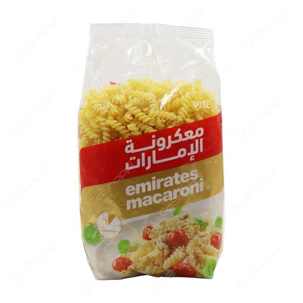 Emirates Macaroni Vite pasta 400gm(এমিরেটস ম্যাকারনি উইথে)