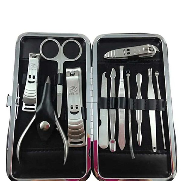 12 pcs stainless steal nail clipers set