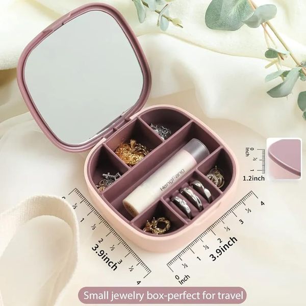 Travel Jewllery box with mirror