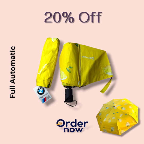Fully automatic umbrella ultraviolet sunshade umbrella sunny rain dual-use folding umbrella