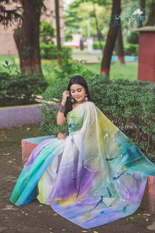 শাড়ি (জলফড়িং)