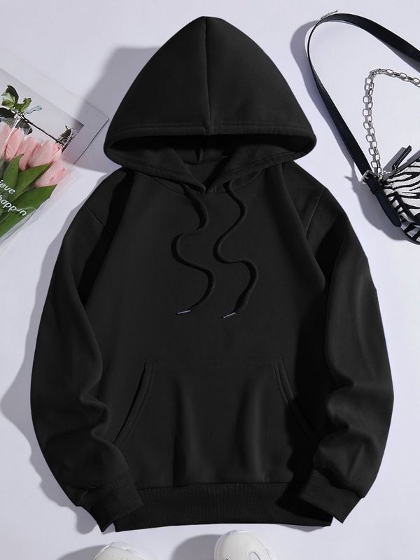 Premium Black Hoodie