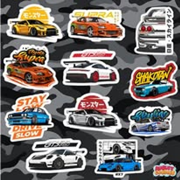 Car sticker set 02