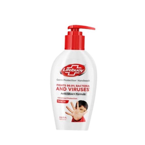 Lifebuoy Handwash Total Pump 200ml(লাইফবয় হ্যান্ডওয়াশ টোটাল পাম্প)