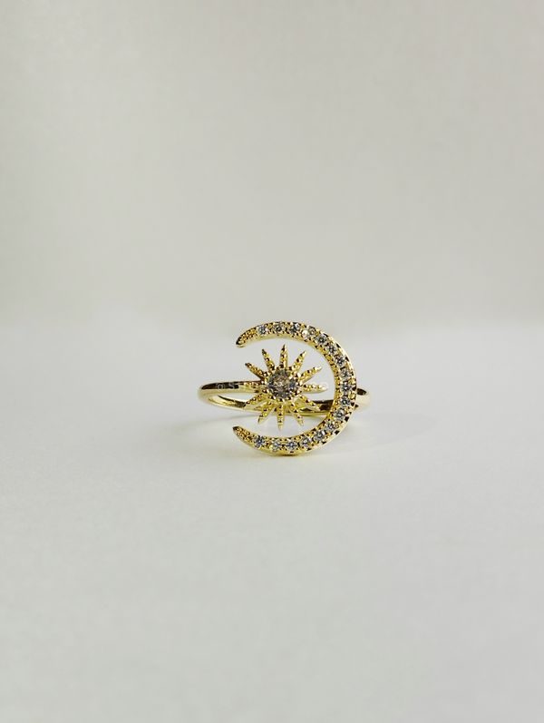Starry night ring [ adjustable ]