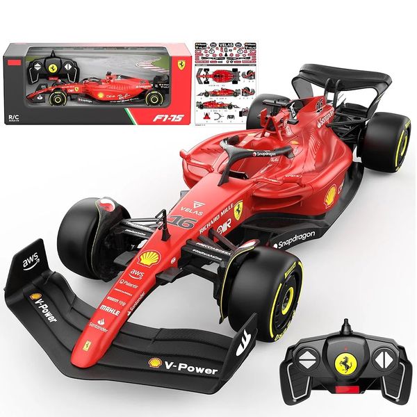 1:18 Scale Ferrari F1-75  RC -Charles Leclerc and Carlos Sainz