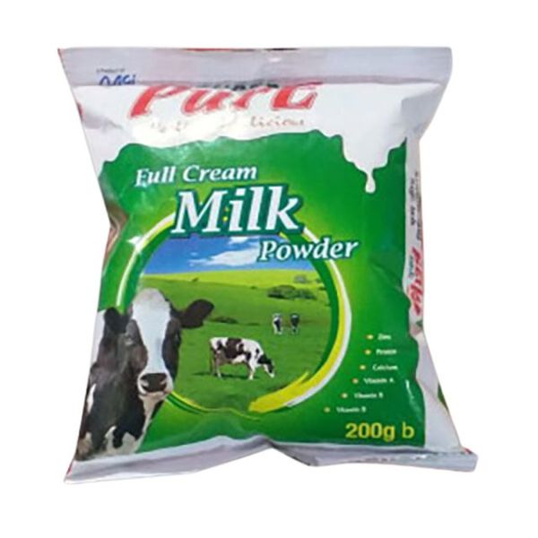 Super Pure Full Cream Milk Powder 200gm(সুপার পিওর ফুল ক্রিম মিল্ক পাউডার)