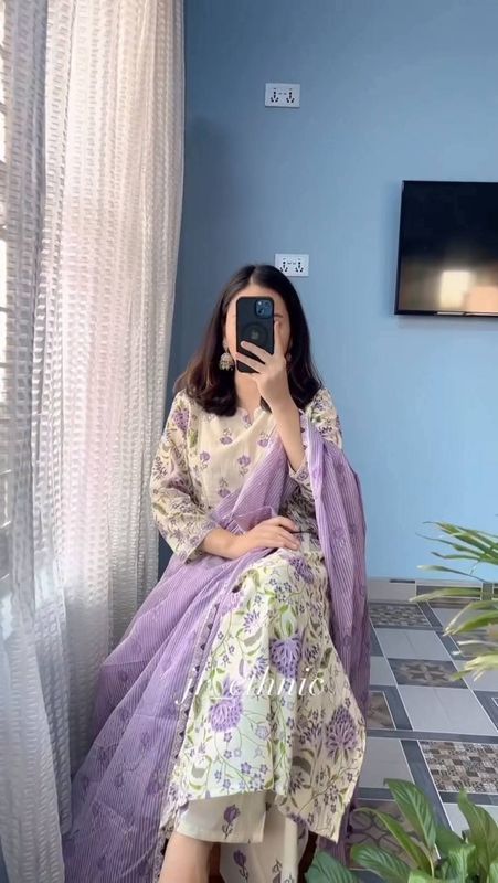 Pure Cotton Three Pieces Set ❤️❤️ - Image 1