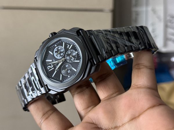 BVLGARI CHRONO CHAIN MATT BLACK