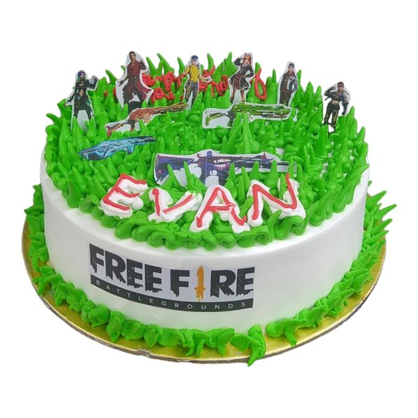 Free Fire Cake