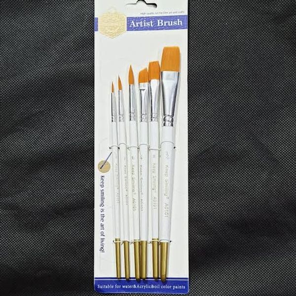 keep Smiling 6 pc Brush Sets