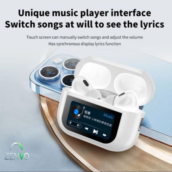 WT-2 Wireless Bluetooth Headset With Led Display