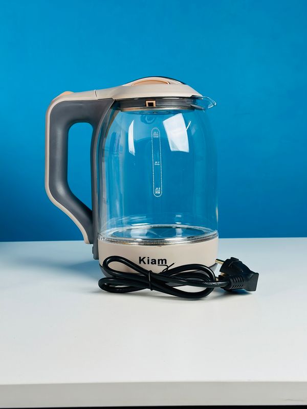 Kiam Electric Kettle BL002 Automatically turns Off – Automatic Over Heat Protection (1.8 L) .