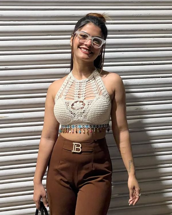 trendy top