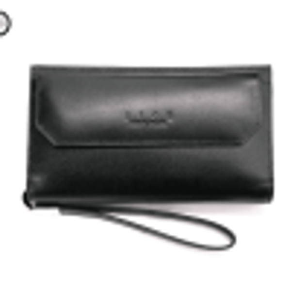 SEOR Luxury Leather Magnetic Clutch