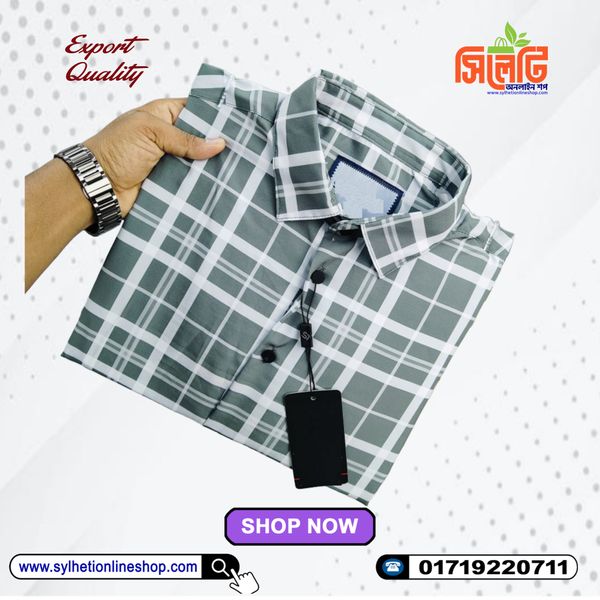 China Magnet Stretched Full Sleeve Shirt (Code: 2162600)