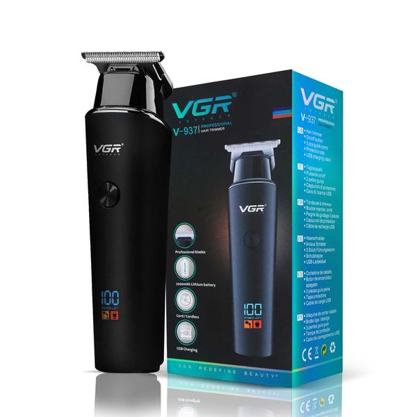 VGR V-937 Professional Corded & Cordless Hair Trimmer .
