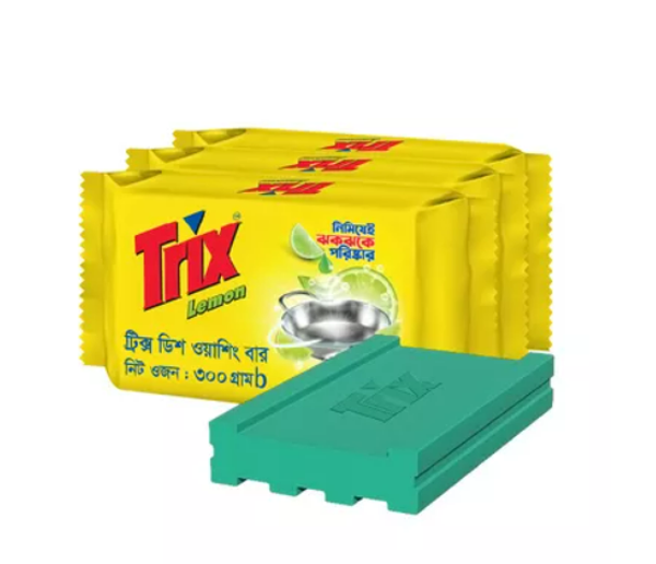Trix Dishwashing Bar Combo Pack 300 gm