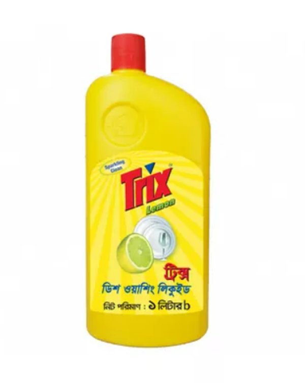 Trix Dishwashing Liquid (Lemon) 1 ltr