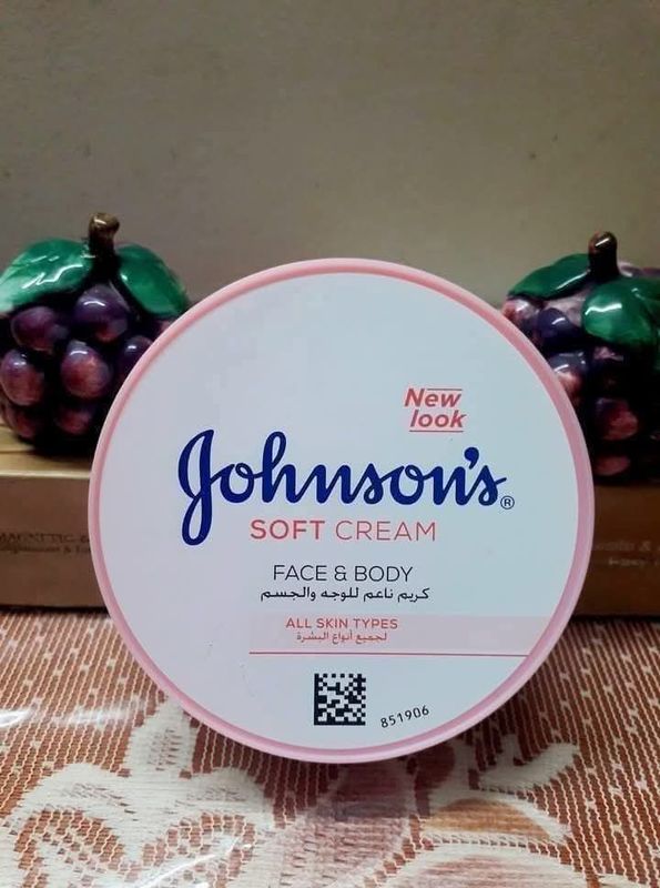 Johnson's Soft Cream Face & BodyMade in UAE (200ml) - Image 1