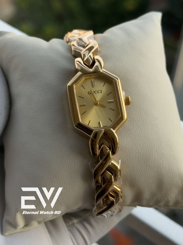 GUCCI CHAIN GOLDBODY GOLD DIAL