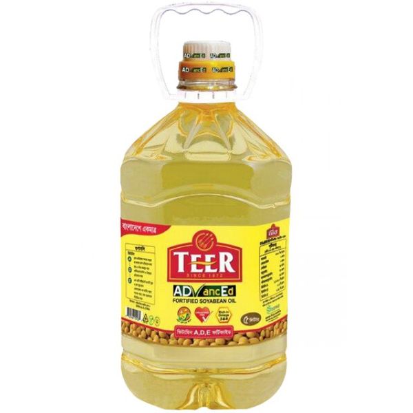 Teer Fortified Soyabean Oil 5Ltr(তীর সয়াবিন তেল)