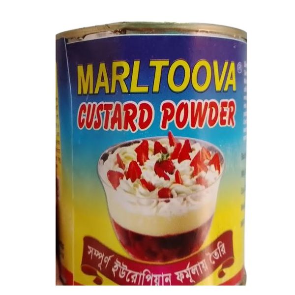 Marltoova Custard Powder Tin 250gm(মার্লটোভা কাস্টার্ড পাউডার টিন)