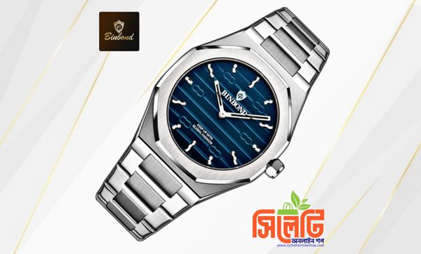 BINBOND 818 Stainless Steel Quartz Fashionable Premium Watch