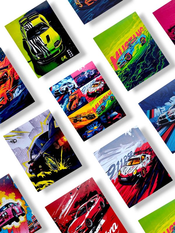 CARS Wallcards Set