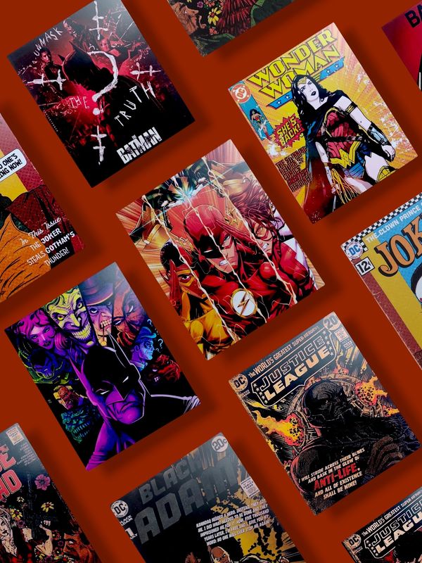 DC Comics Wallcards Set